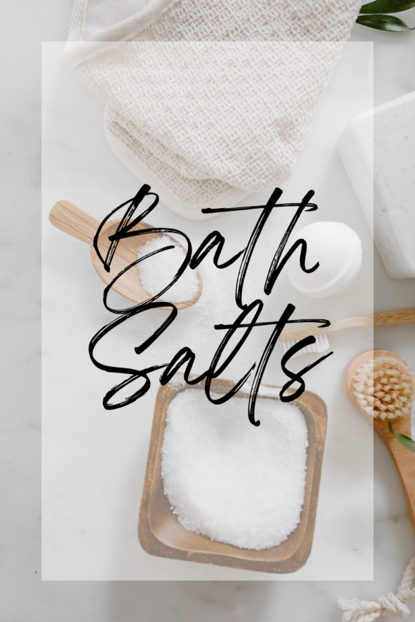 All natural bath salts